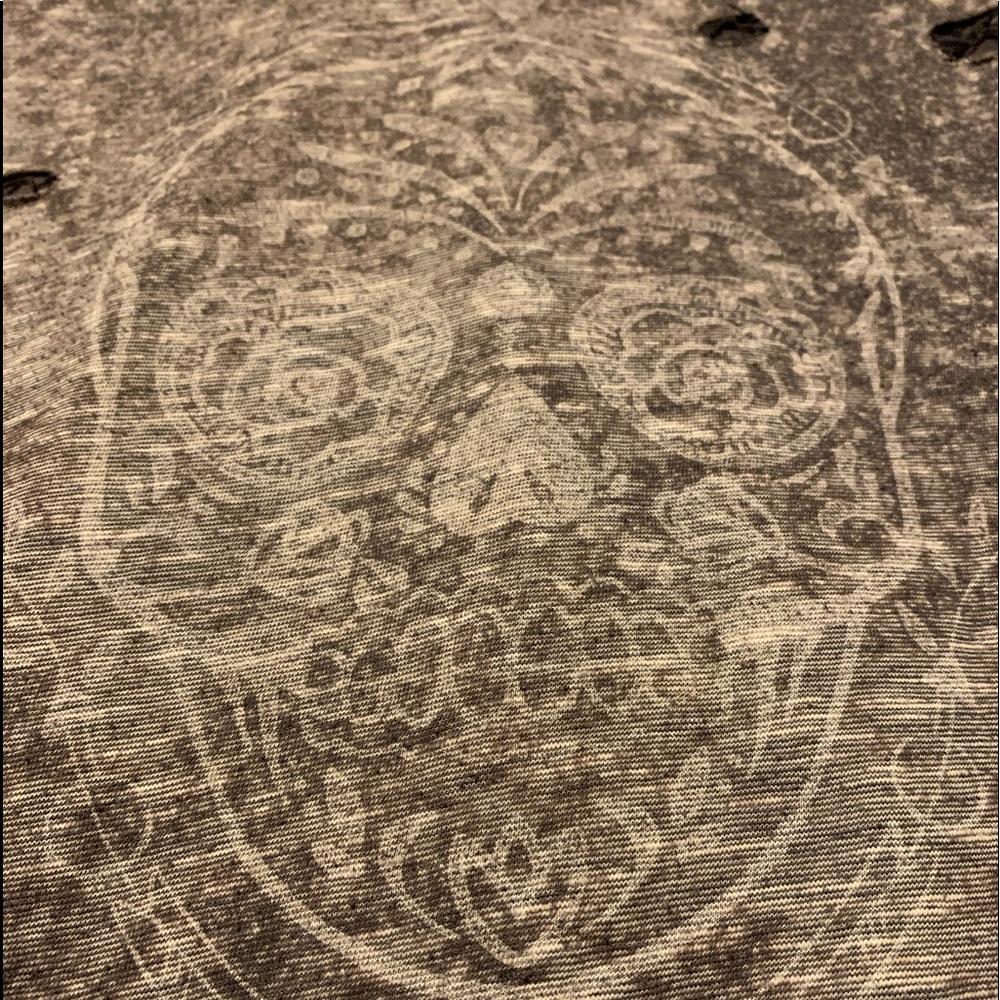 Customer bleached shirt